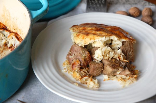 Lamb and Rice Bake