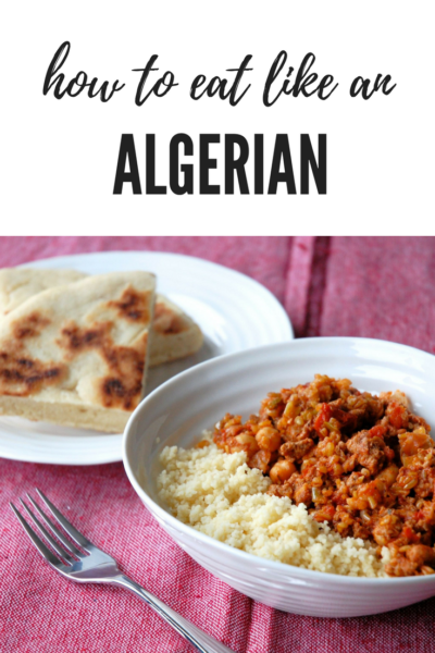 How to eat like an algerian