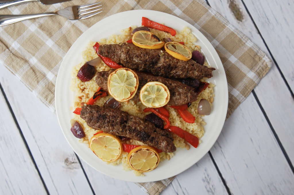 Lamb shish kebabs