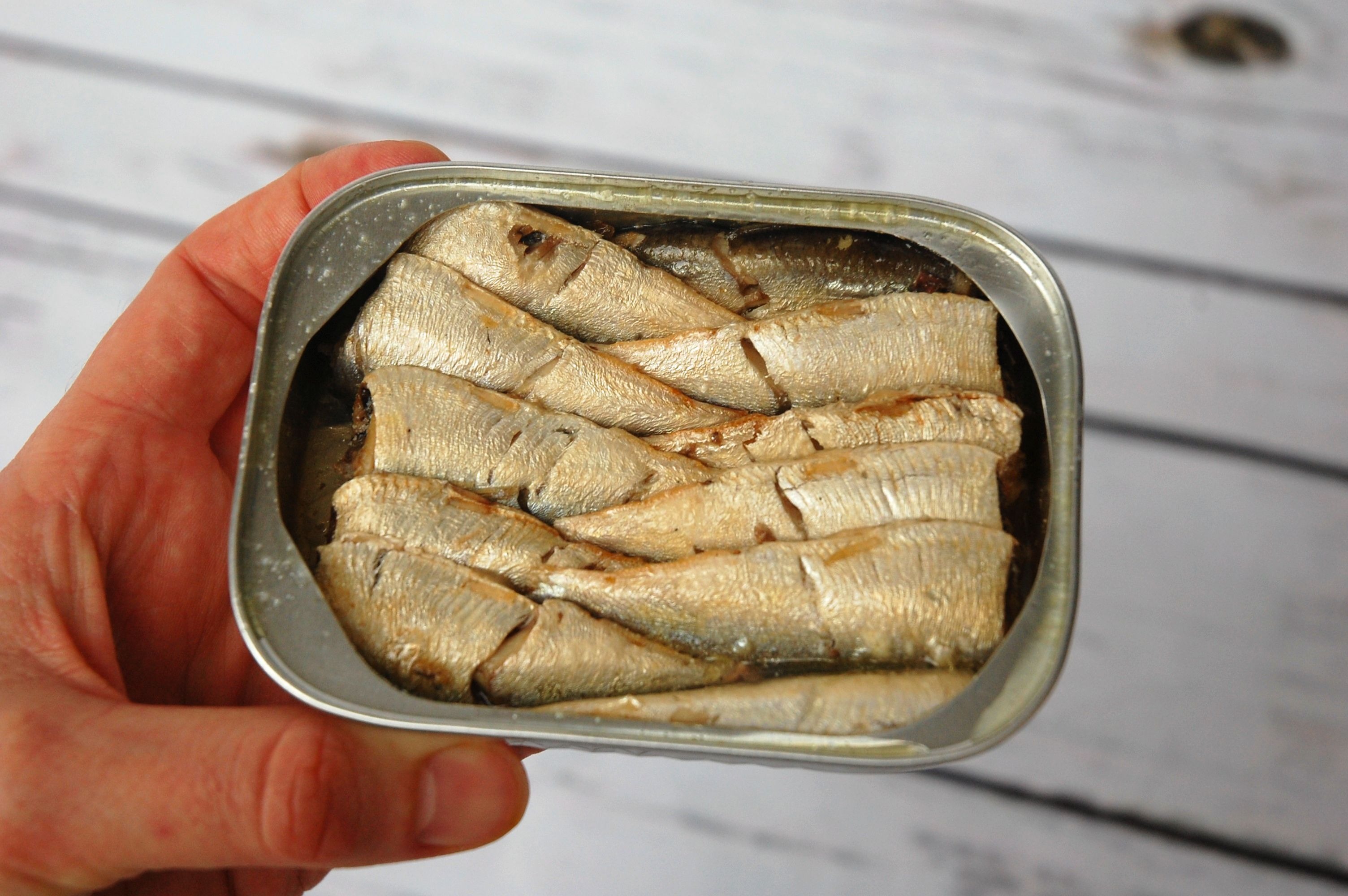 tinned sardines