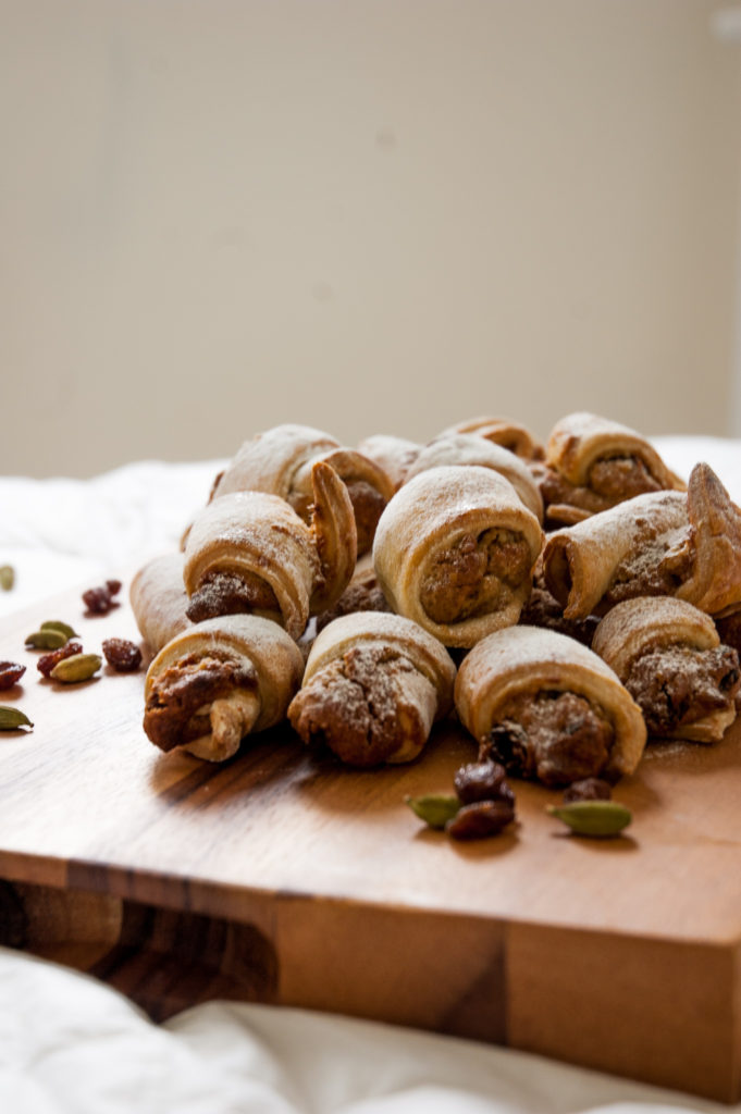 Walnut and Cardamon Biscuits