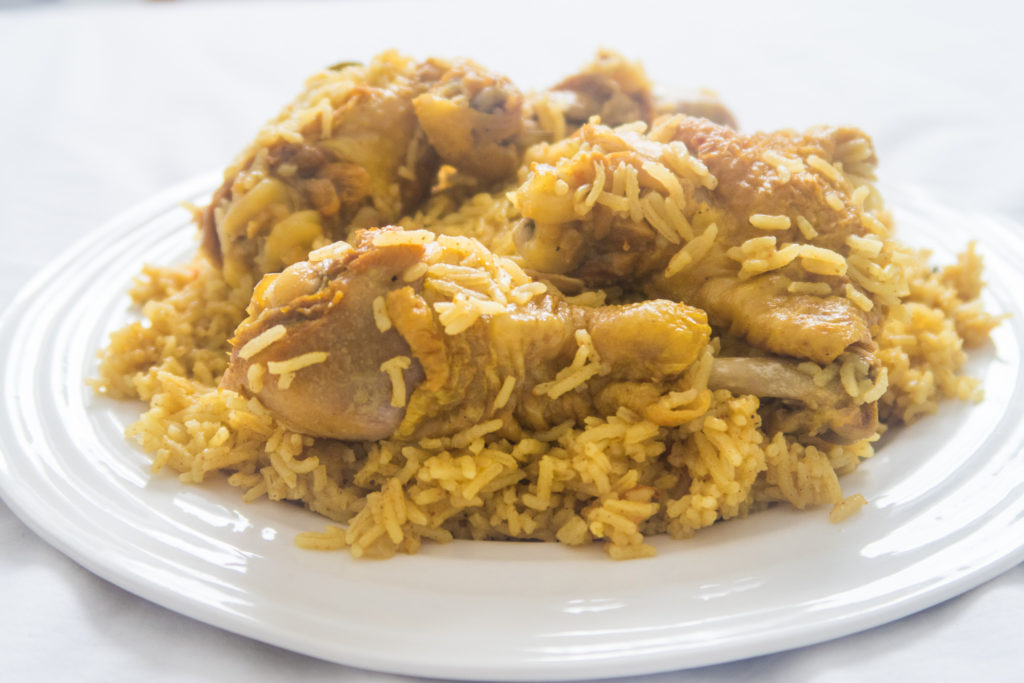 Traditional Bahraini Chicken Machboos