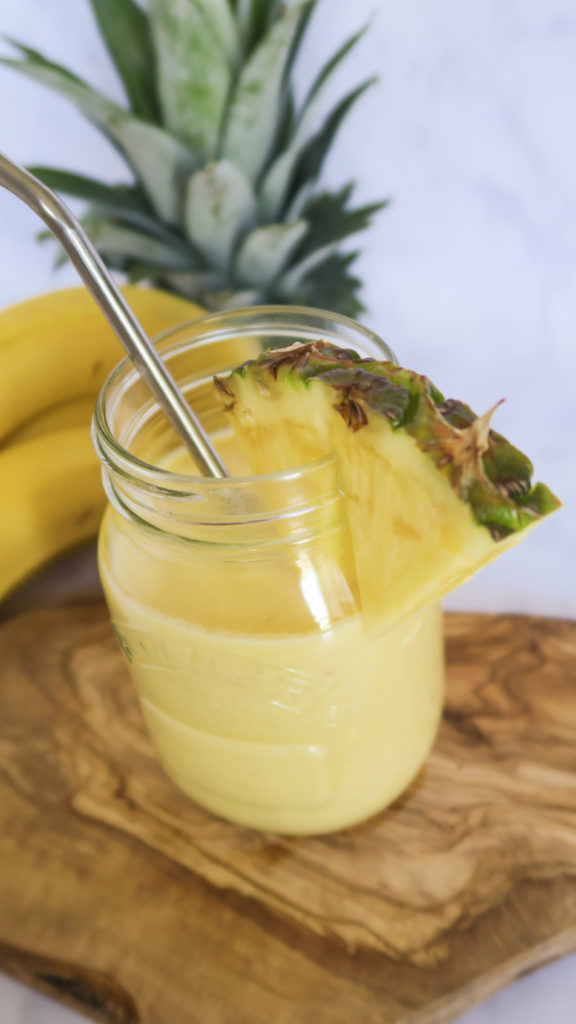 Pineapple, Mango and Banana Smoothie Jess Eats and Travels