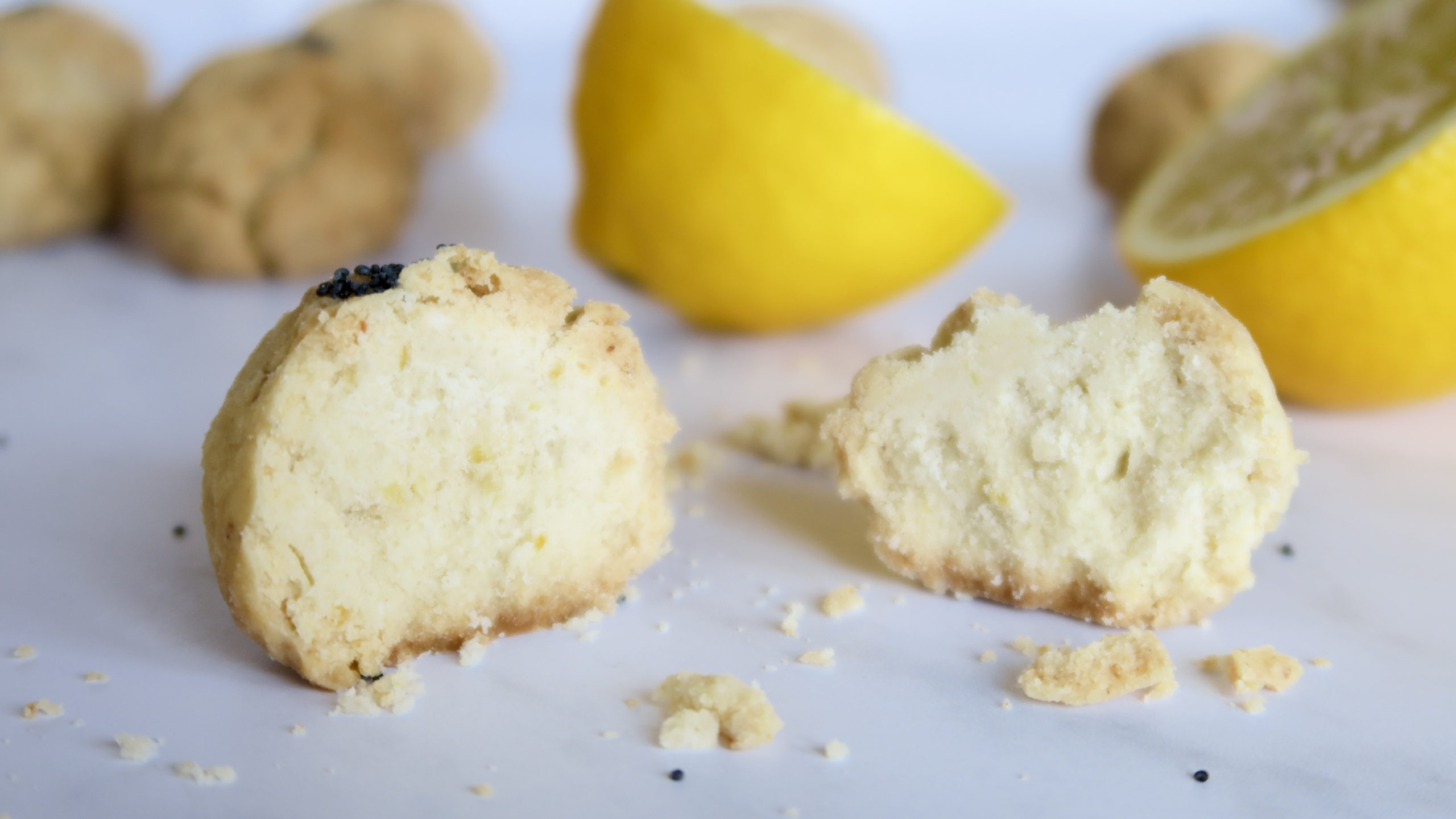 Lemon and Poppy seed biscuits 