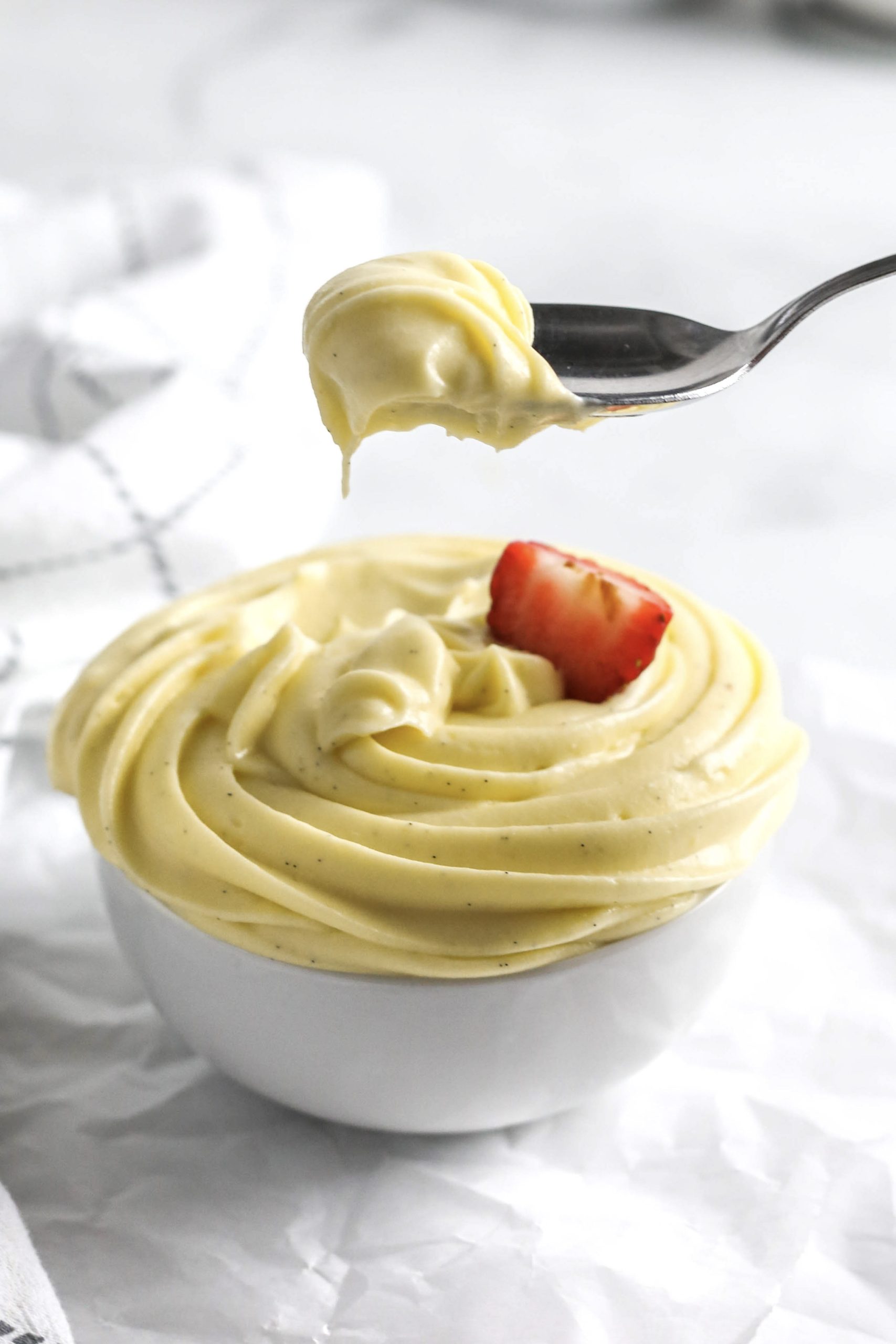 Vanilla Diplomat Cream Recipe (Creme Diplomat)