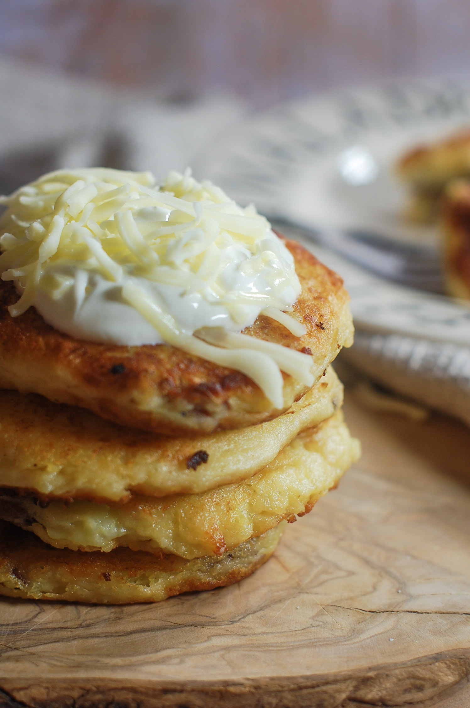 Leftover Mashed Potato Pancakes (Easy Video Recipe)