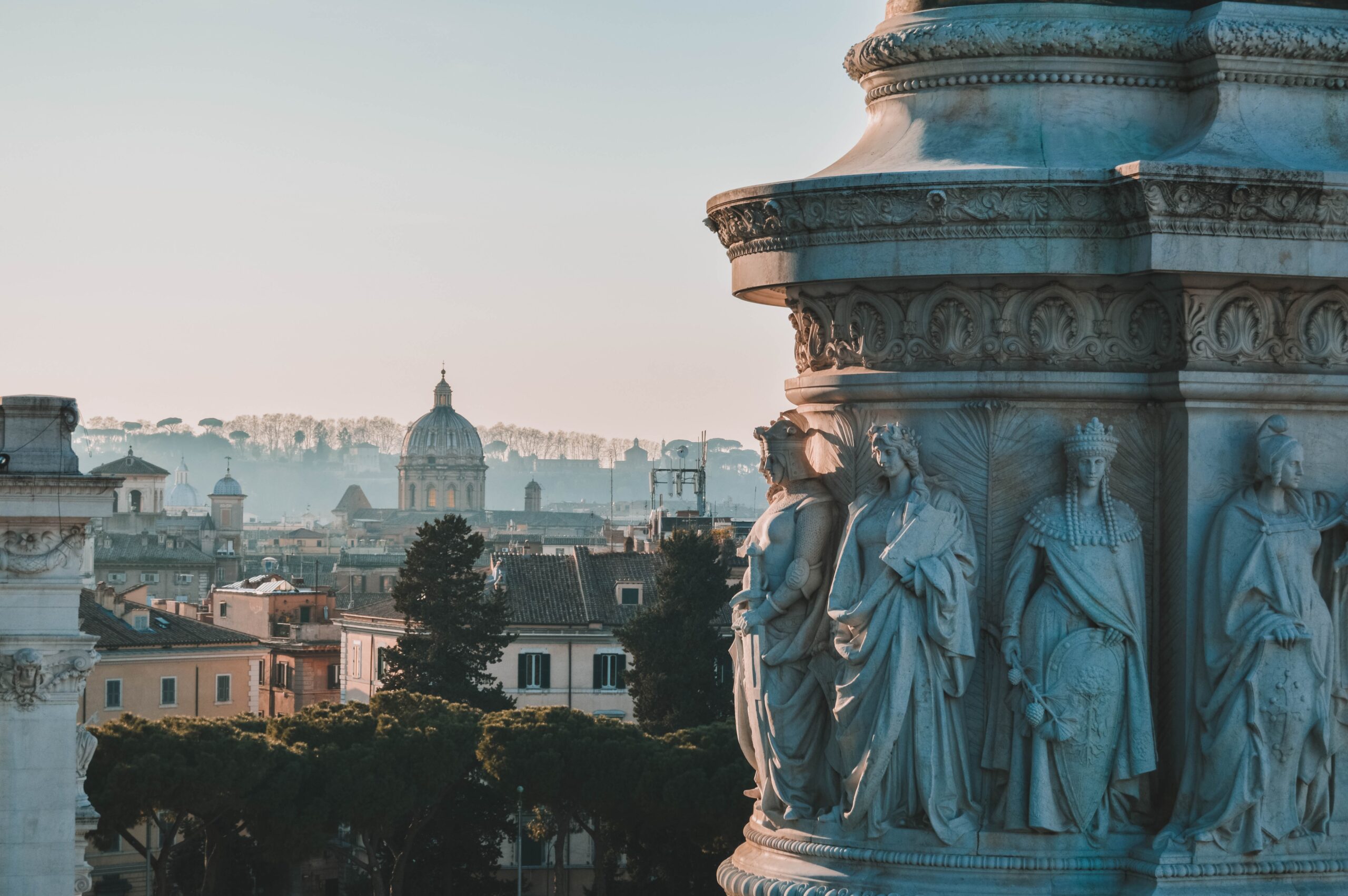 A view across Rome